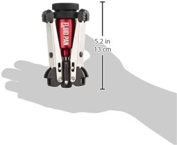 Manfrotto MVA50A Fluid-Fuss mit einklappbaren Füssen für Einbeinstativ