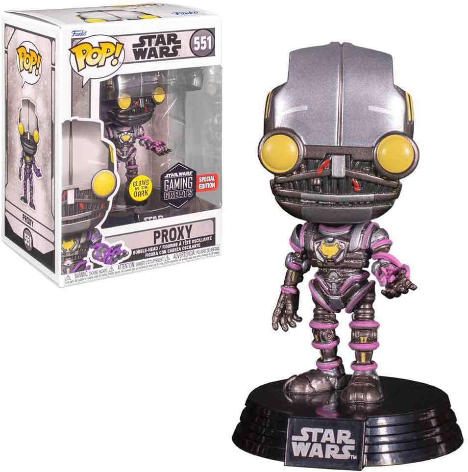 Funko Pop! Star Wars: Force Unleashed - Proxy (GW), Collectible Action Vinyl Figure - 65047