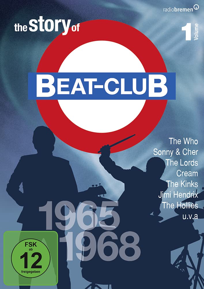 The Story of Beat-Club: 1965 - 1968 (Vol. 1) [8 DVDs], DVD