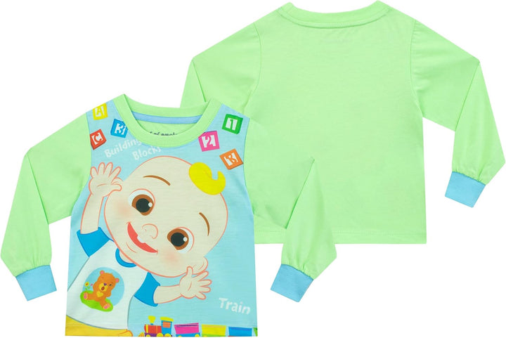 CoComelon Bademantel und Pyjama Set | JJ Pyjama für Jungen | Jungen Fleece-Bademantel | 86-116 110 M