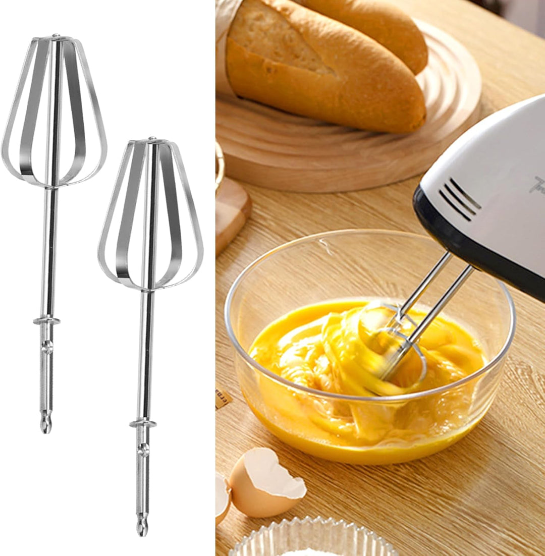 Handmixer Elektrisch, Handrührgerät Edelstahlkneter, Elektrisch Handrührgerät, 7 Stufen Handrührer M