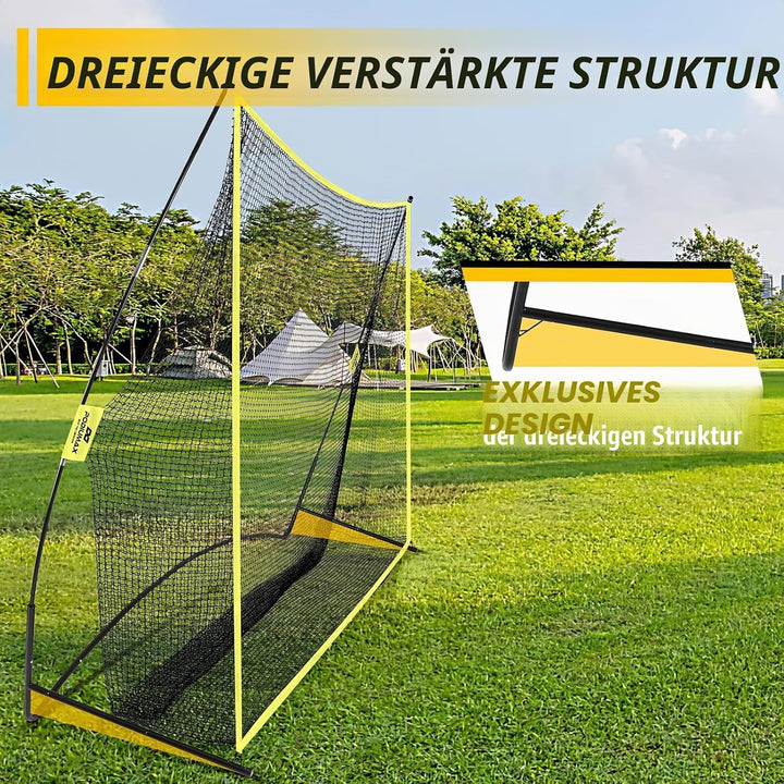 PodiuMax Golfschlägernetz, 3 x 2,1 m, Driving Range für Garten und Innenbereich, auch geeignet für F