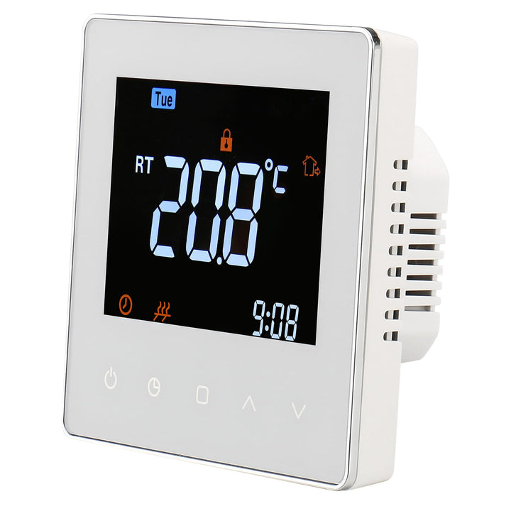 Wengart 24V Thermostat WG538,3A Thermostatsteuerung für den Innenbereich,wöchentliche Programmierung