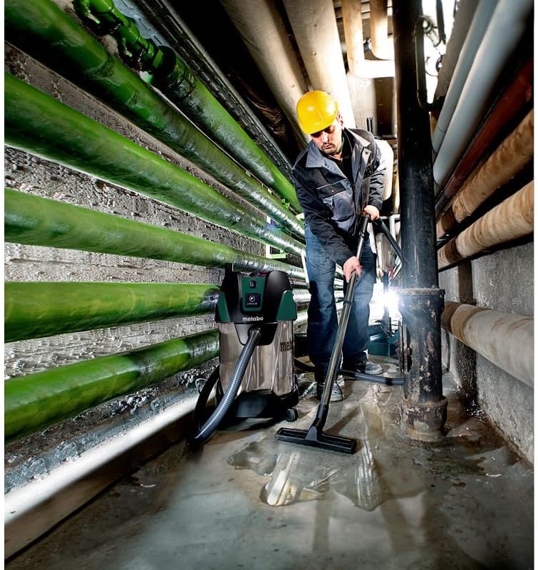 Metabo Allessauger ASA 30 L PC Inox (602015000) Karton; mit manueller Filterabreinigung, Luftleistun