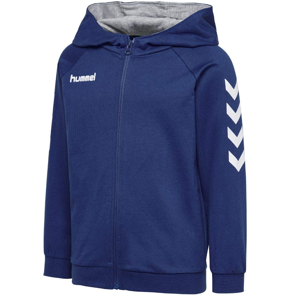 hummel Kapuzenjacke Kids Weiss Kinder 116 Blauweiss, 116 Blauweiss