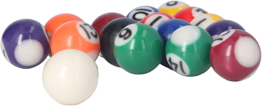 25mm Mini-Billardkugel, 16 Stück ressins Billard Zubehör für Kinderspielzeug und Frühschulpuzzlespie