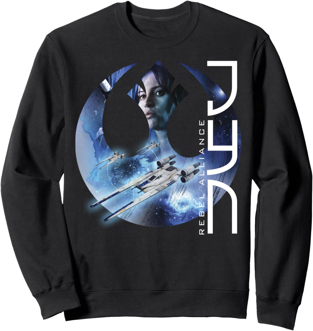 Star Wars Rogue One Jyn Rebel Logo Sweatshirt