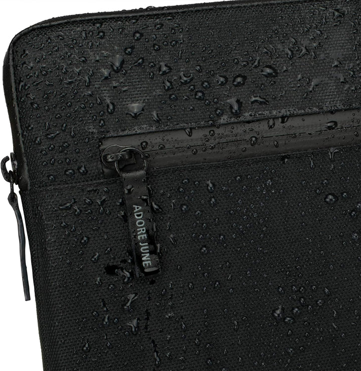 Adore June 16 Zoll Bent Laptop Tasche Schwarz kompatibel mit MacBook Pro 16 2023 2021, Nachhaltige R