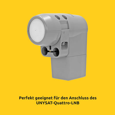 TechniSat TECHNISWITCH 5/8 G2 – Multischalter (Verteiler für Satellitensignale, für bis zu 8 Teilneh