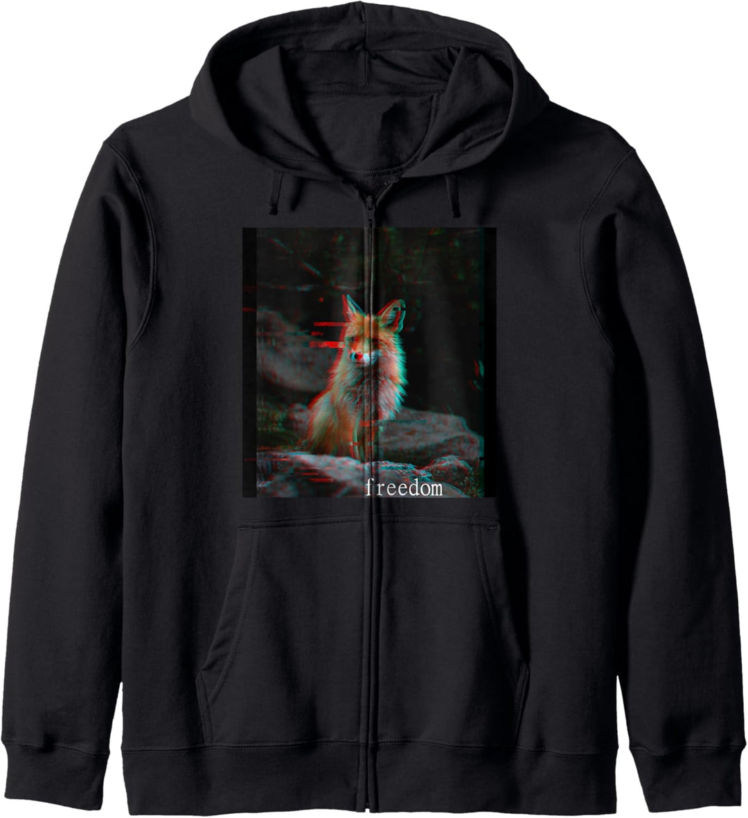 Varpowave Fuchs Aesthetic Fox Natur Kapuzenjacke