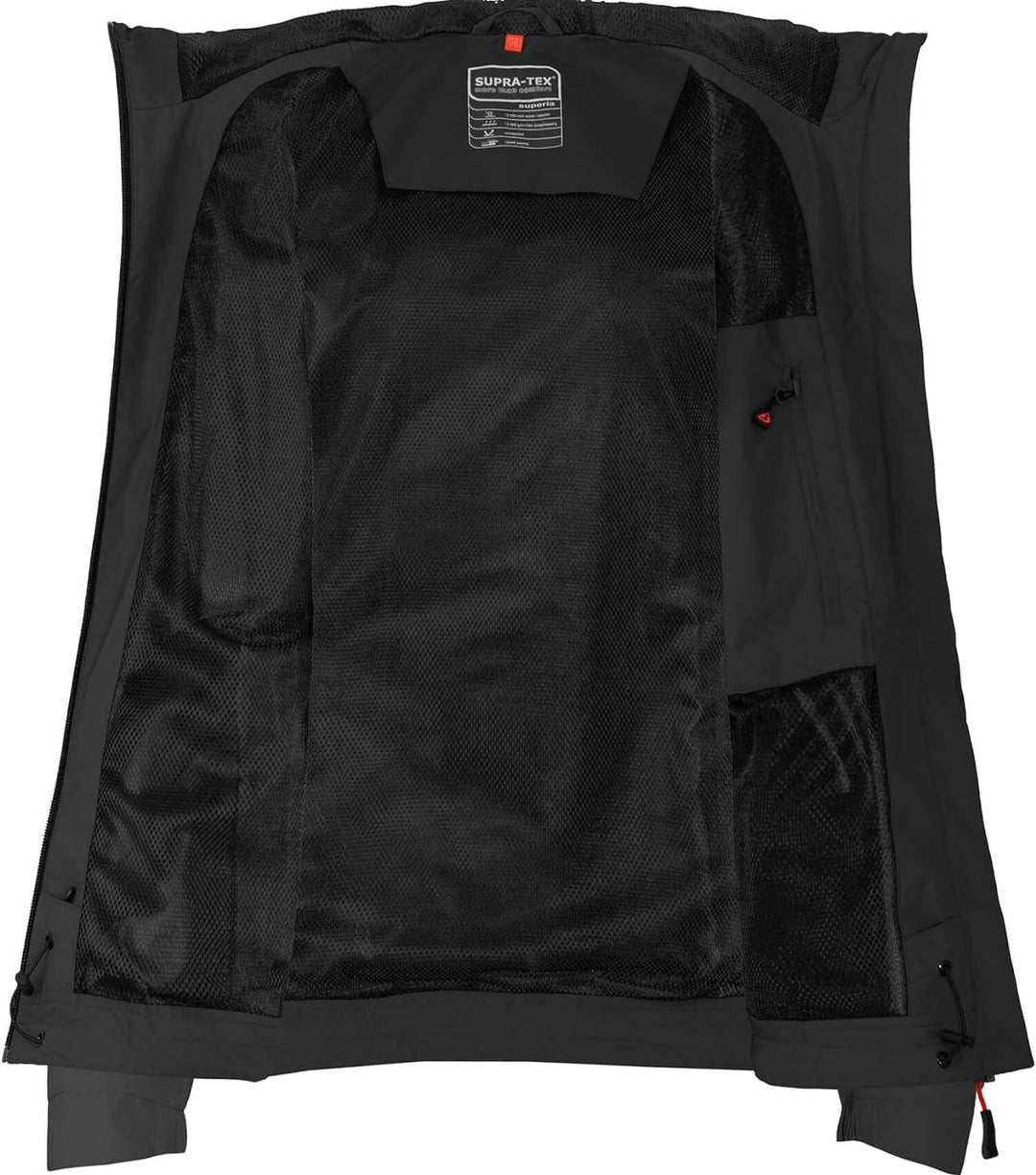 Bergson Damen Regenjacke HELLI - Wanderjacke - Fahrradjacke - Outdoorjacke - wasserdicht - winddicht