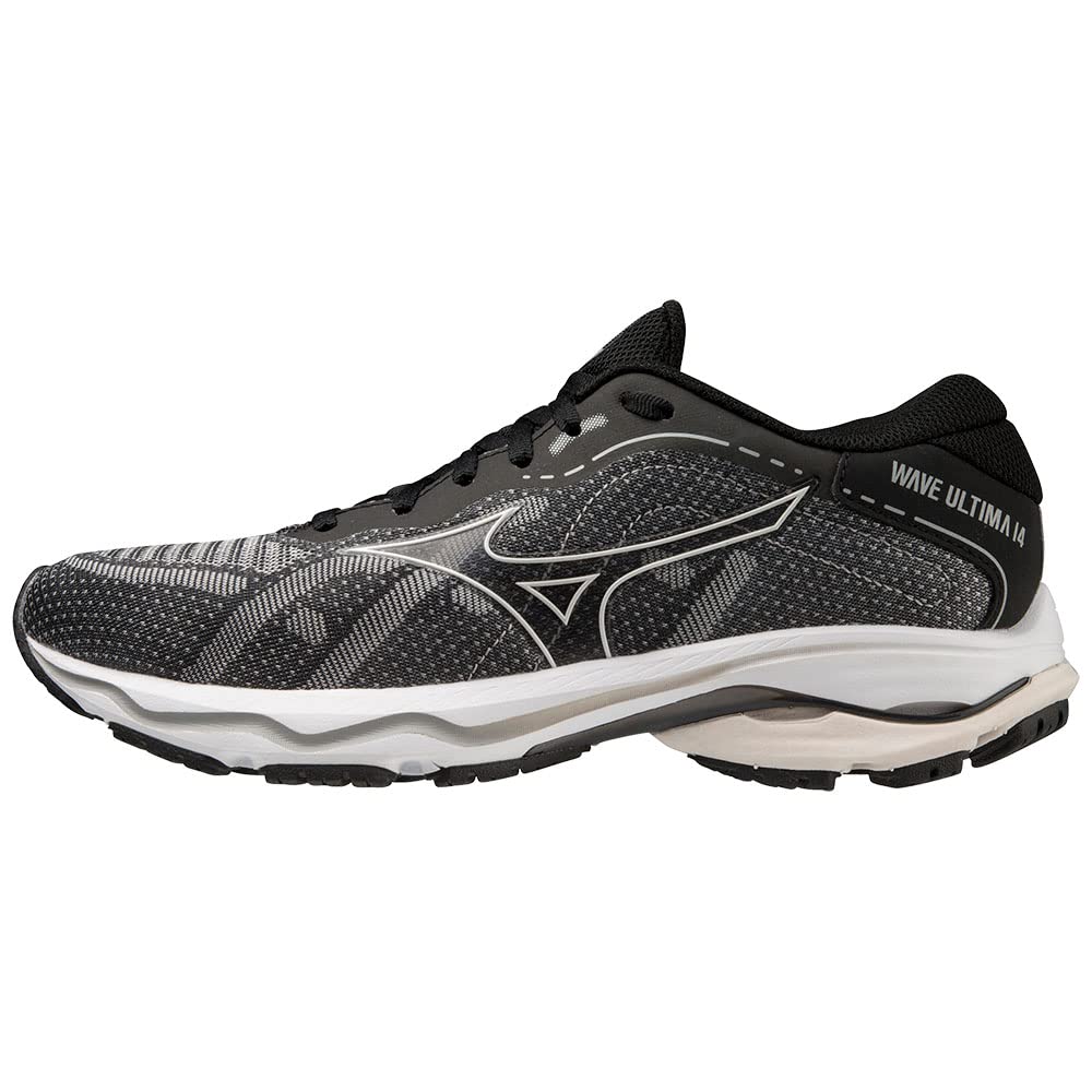 Mizuno Unisex Wave Ultima 14 Strassen-Laufschuh, Black Silver Nimbus Cloud