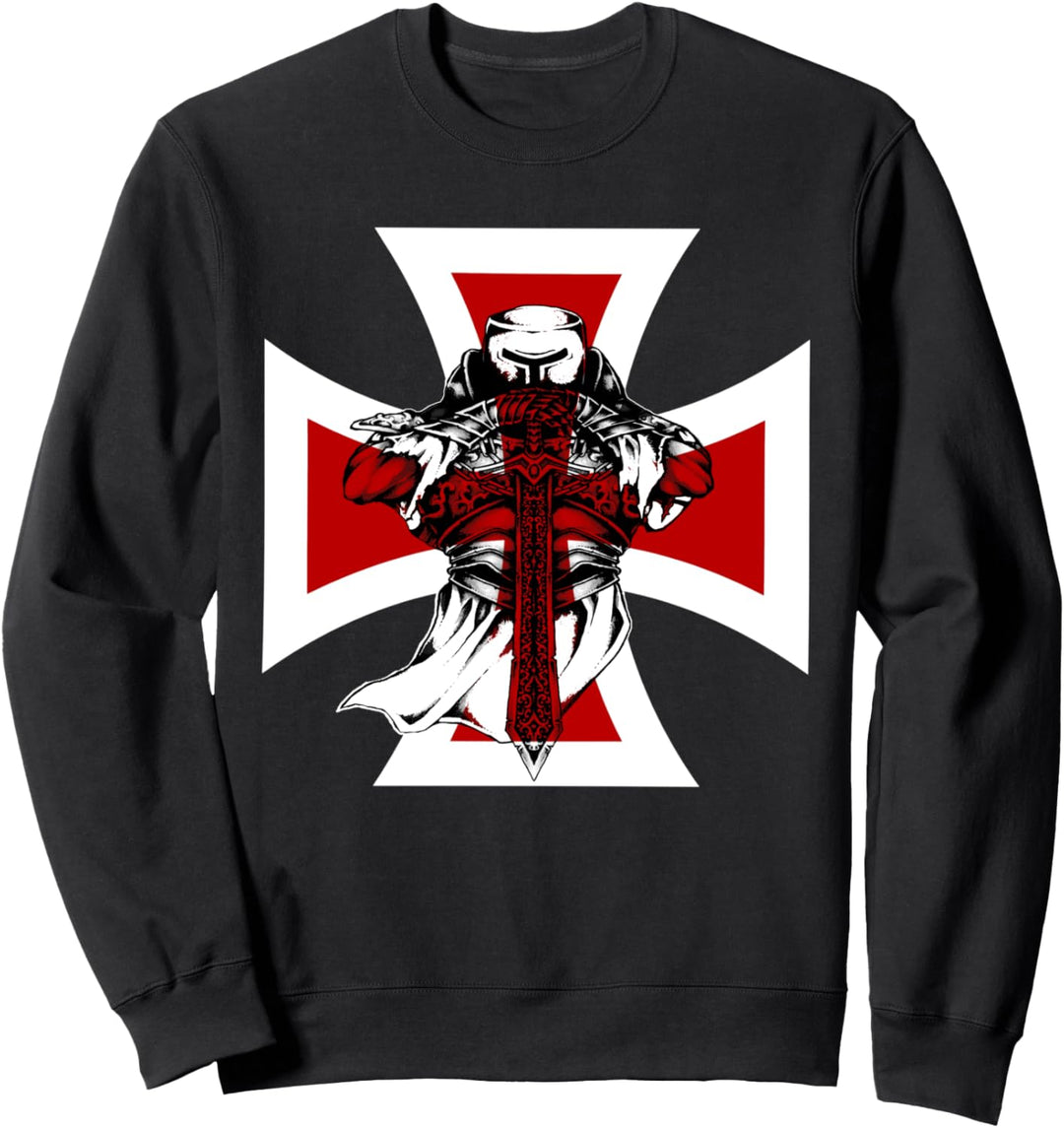 Kreuzritter, Tempelritter Crusader Ritter Templer Sweatshirt