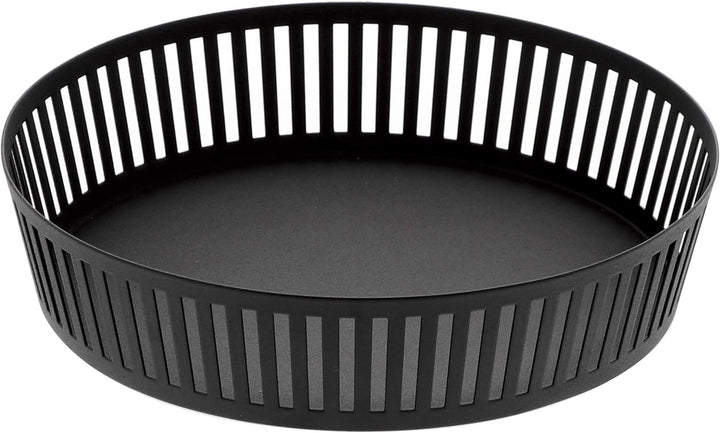 YAMAZAKI Serving stand 3 tiered - Tower - Black & ket wide - Tower - black Schwarz Bundle mit Fruit