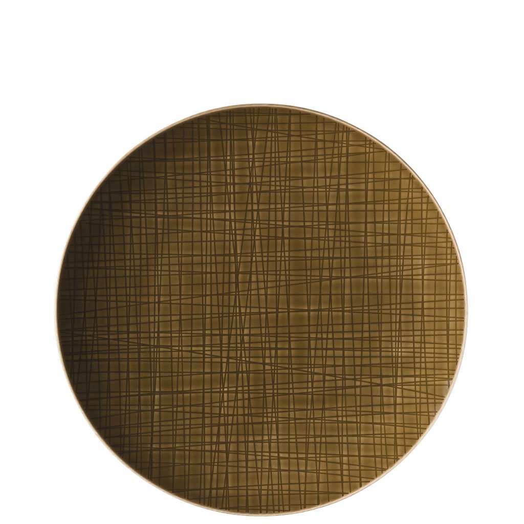 Rosenthal Mesh Walnut Teller 27 cm flach