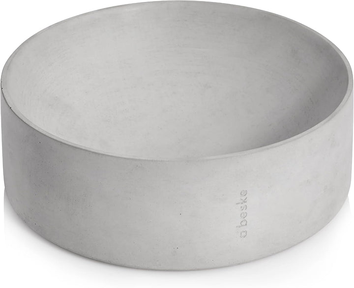 Beske-Manufaktur Beton Schale Cavus | Grösse Ø17,5cm, h6cm | 100% Handarbeit Made in Germany | zeitl