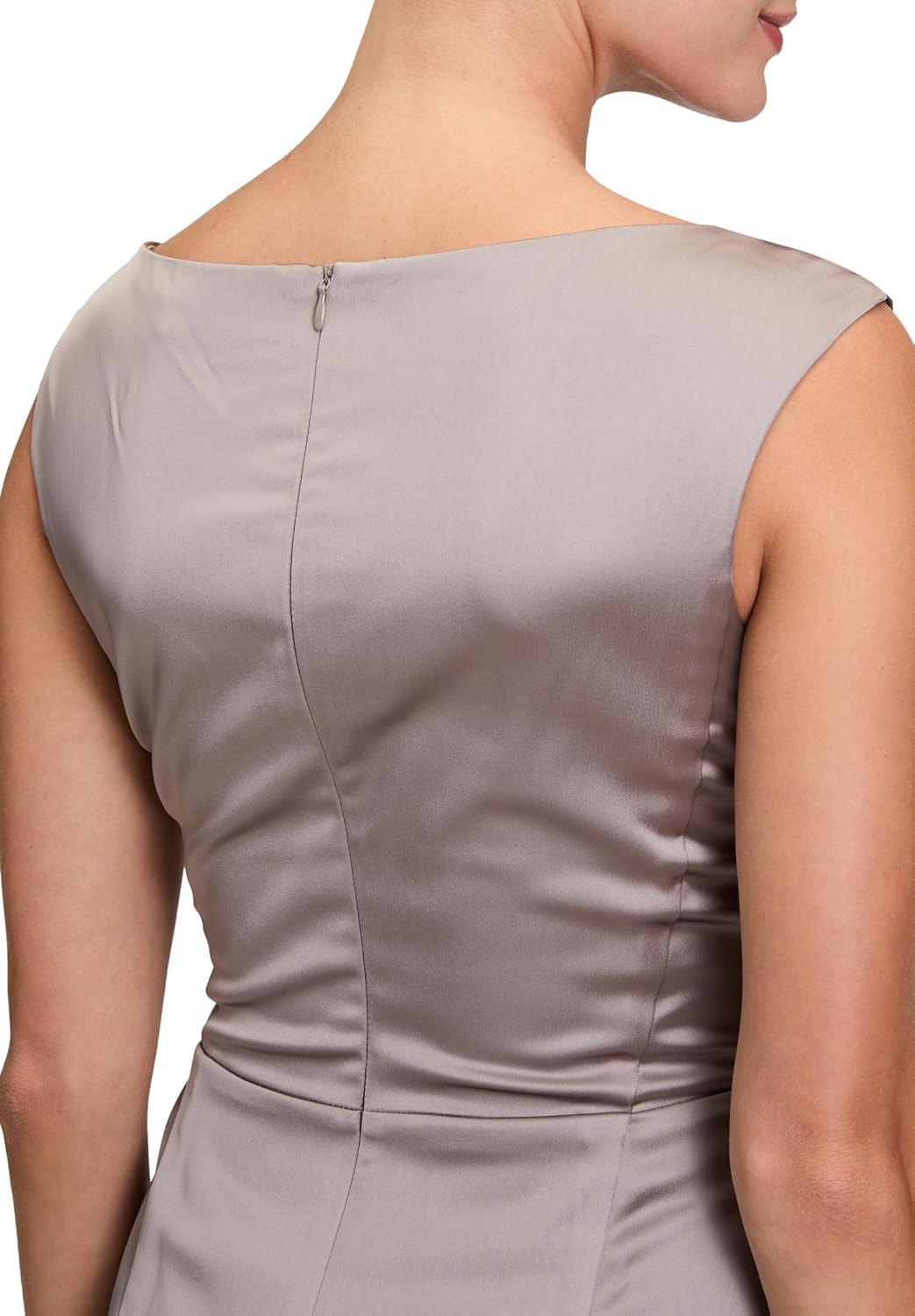 Vera Mont Damen Kleid 38 Braun (Smoky Taupe 7322), 38 Braun (Smoky Taupe 7322)
