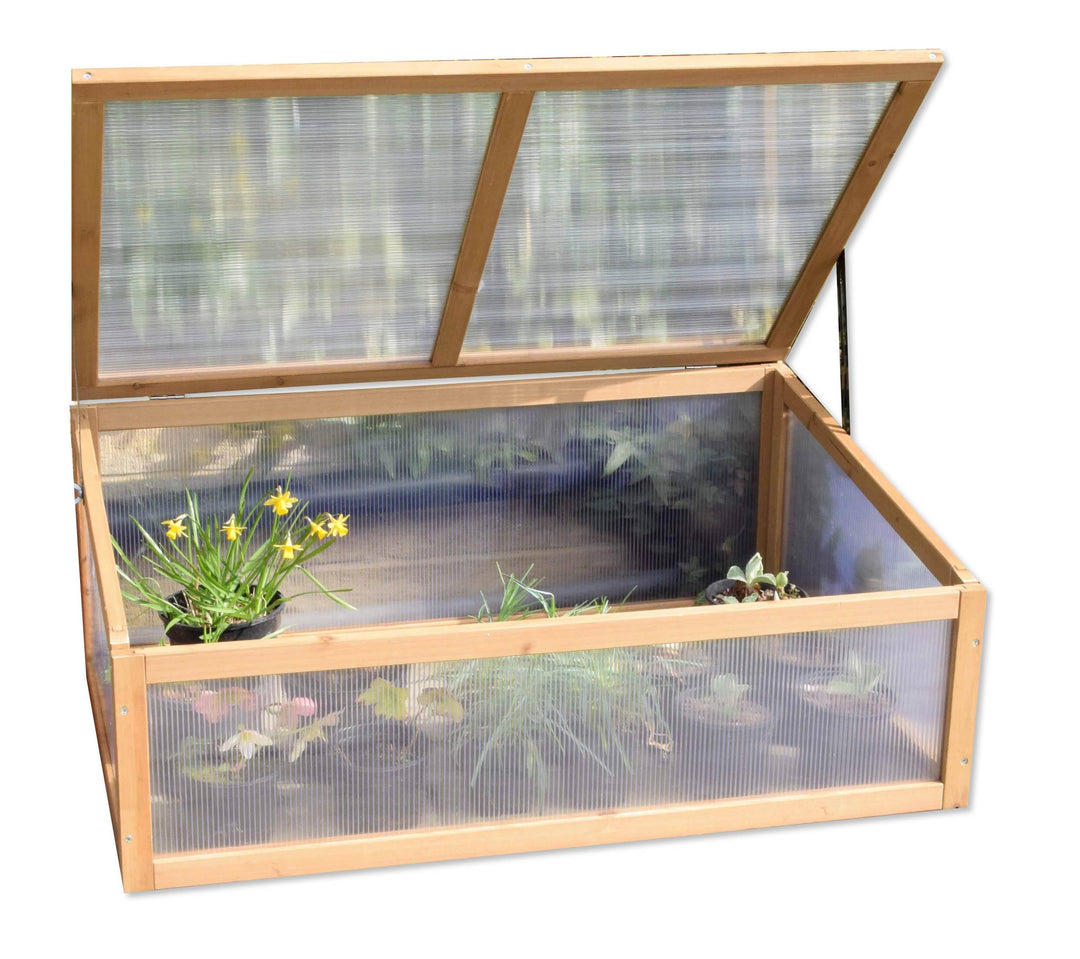 Spear & Jackson COLDFRAME1 Holz-Frühbeetkasten, 1000 x 660 x 400 mm Frühbeet 1, Frühbeet 1