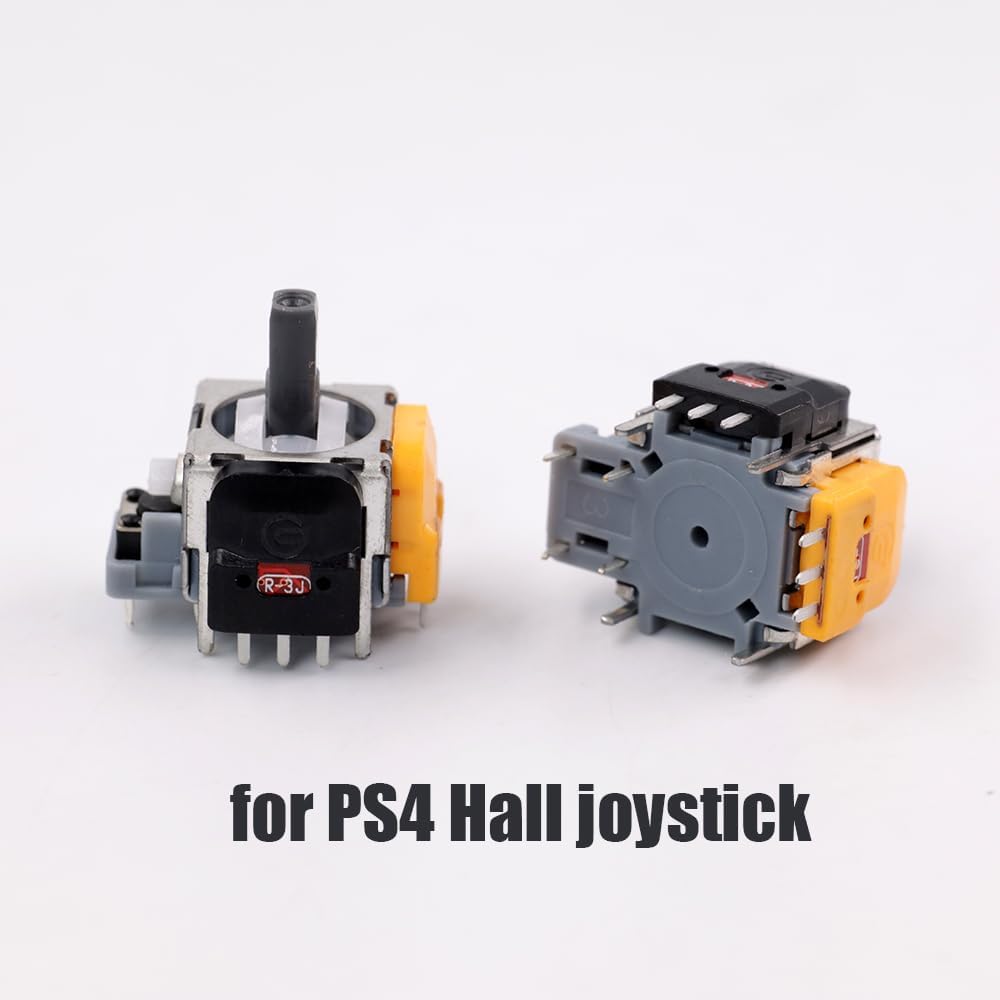 2 x Hall-Effekt, 3D-Sensor, Joystick-Modul, Ersatz für PS4, Analog-Sensor, Potentiometer, Farbe: Gel