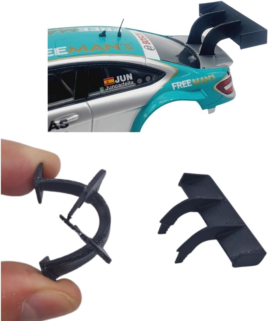 Flexibler Spoiler – Carrera Zubehör im Massstab 1:32, kompatibel mit Allen Carrera 132 Modellen, Car