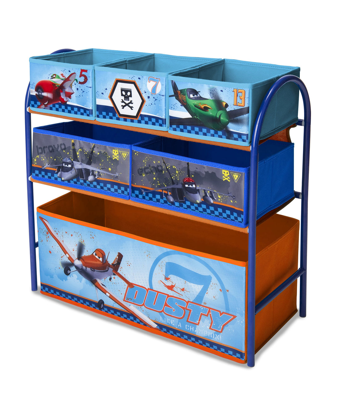 Delta TB84936PL Metal Multi-Bin Toy Organizer