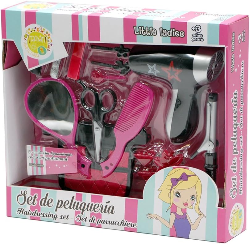 Tachan - Friseursalon-Set (CPA Toy Group BE1315) Farbe/Modell Sortiert