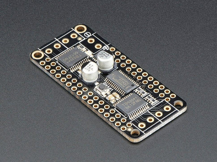 Adafruit DC Motor + Stepper FeatherWing Add-on For All Feather Boards [ADA2927]