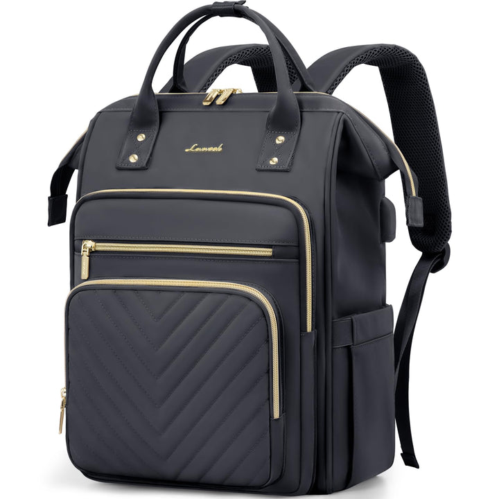LOVEVOOK Rucksack Damen Gross 17,3 Zoll Schulrucksack Mädchen mit Laptopfach | Wasserdicht Arbeitsta