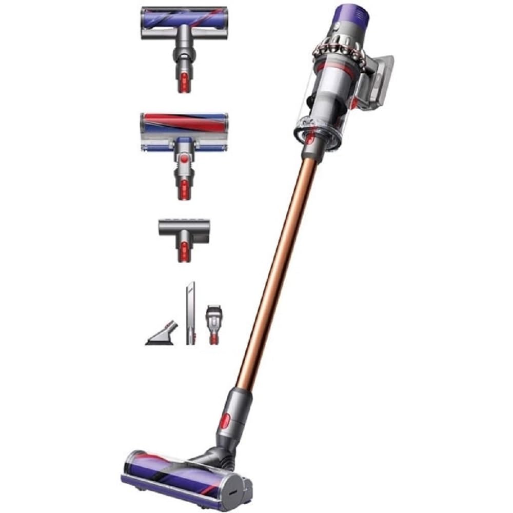Dyson Cyclone V10 Absolute beutel- und kabelloser-/Softwalze/Handstaubsauger (inkl. 3 Elektrobürsten