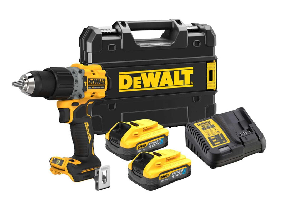 Dewalt DCD805H2T-QW Schlagschrauber 18 V 2 Akkus Powerack 5 Ah