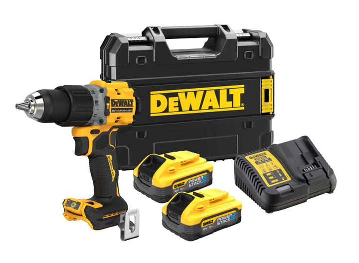 Dewalt DCD805H2T-QW Schlagschrauber 18 V 2 Akkus Powerack 5 Ah