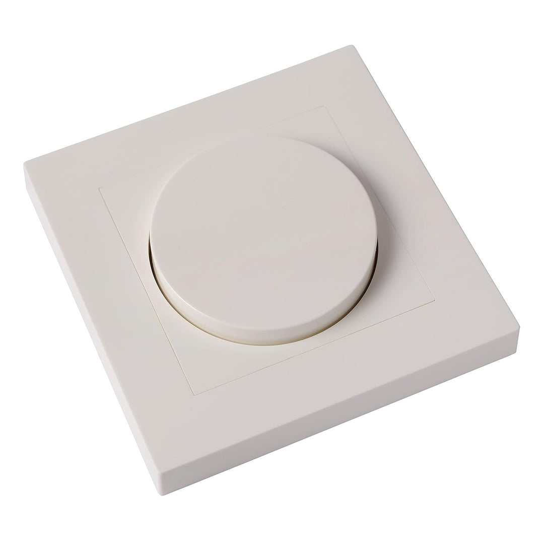 Lucide RECESSED WALL DIMMER NL - Dimmer - 300 Watt 230V - Weiss