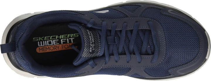 Skechers Herren Track Scloric Turnschuhe 40 EU Weit Navy Nvy, 40 EU Weit Navy Nvy