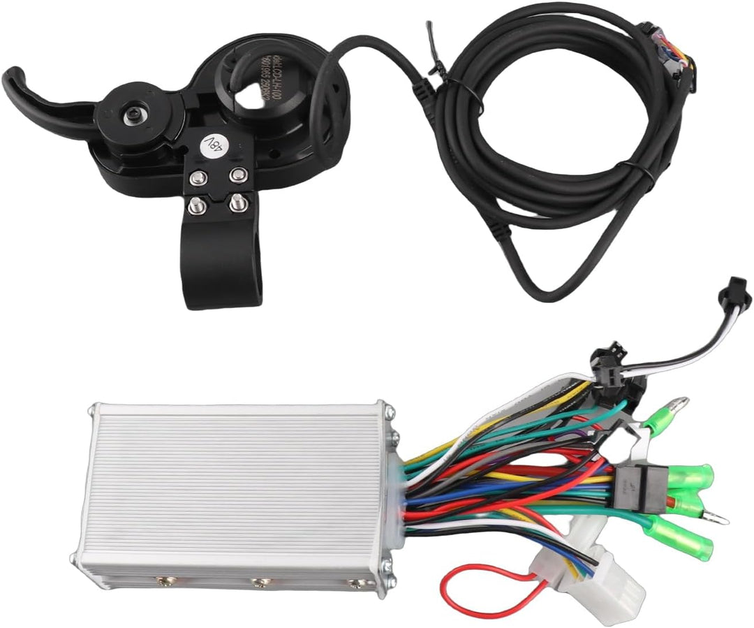 Alomejor E-Bike Controller Kit, Elektroroller-Controller mit LCD-Display und Schaltschalter (Univers