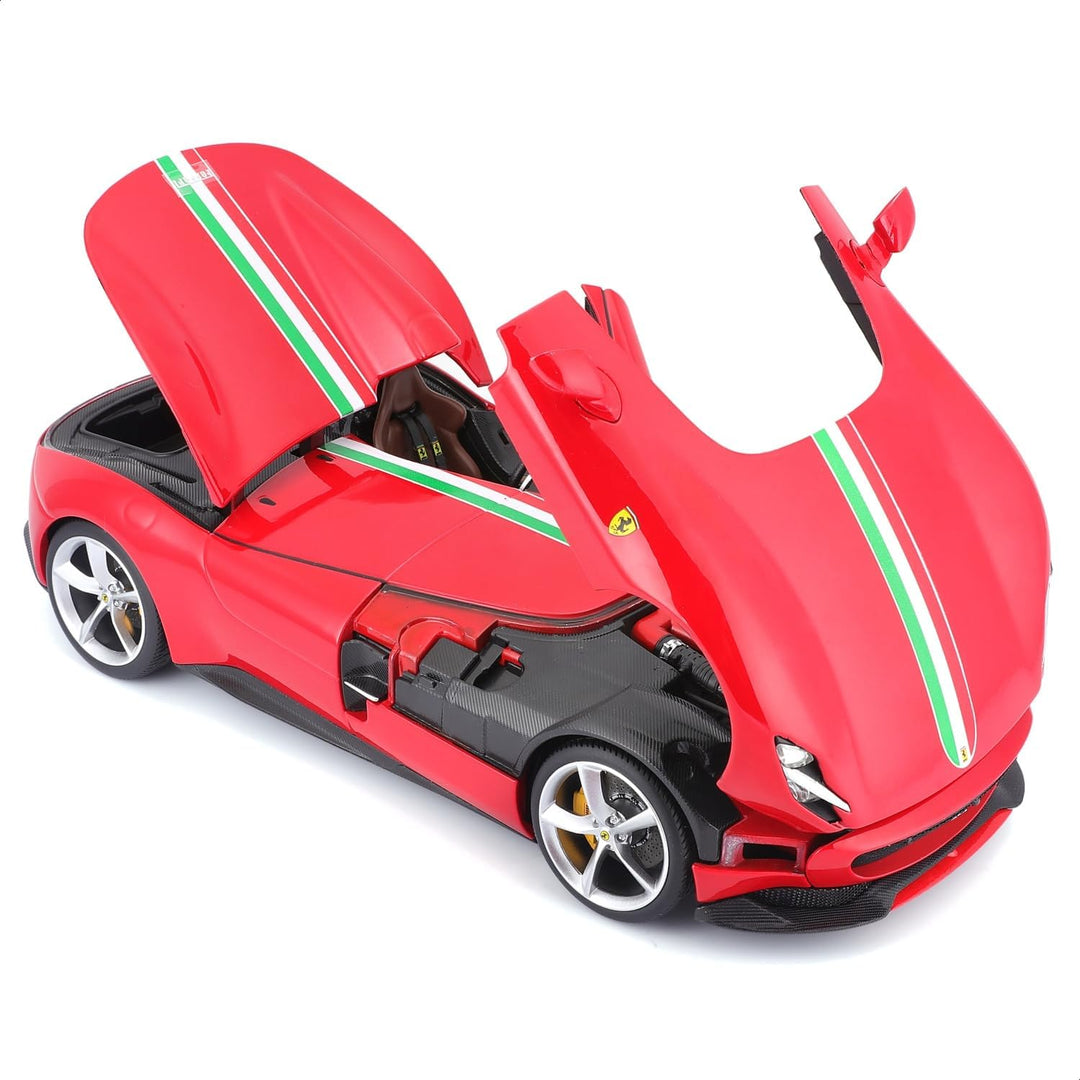 Bburago 18-16909 Ferrari Monza SP1 Modellauto im Massstab 1:18, Verschiedene Designs und Farben
