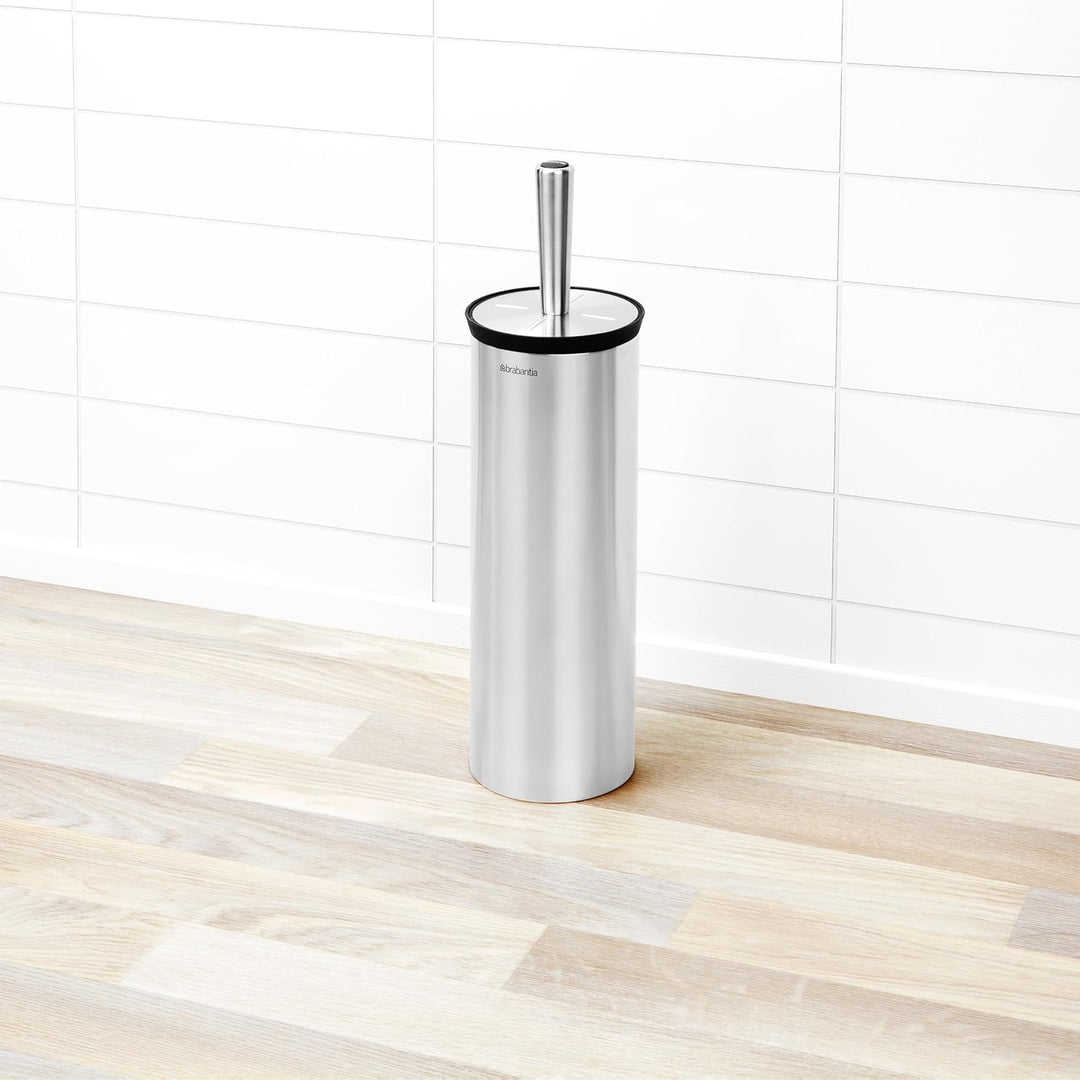 Brabantia Toilettenbürstengarnitur - Matt Steel Matt Steel Toilettenbürste und Halter, Matt Steel To