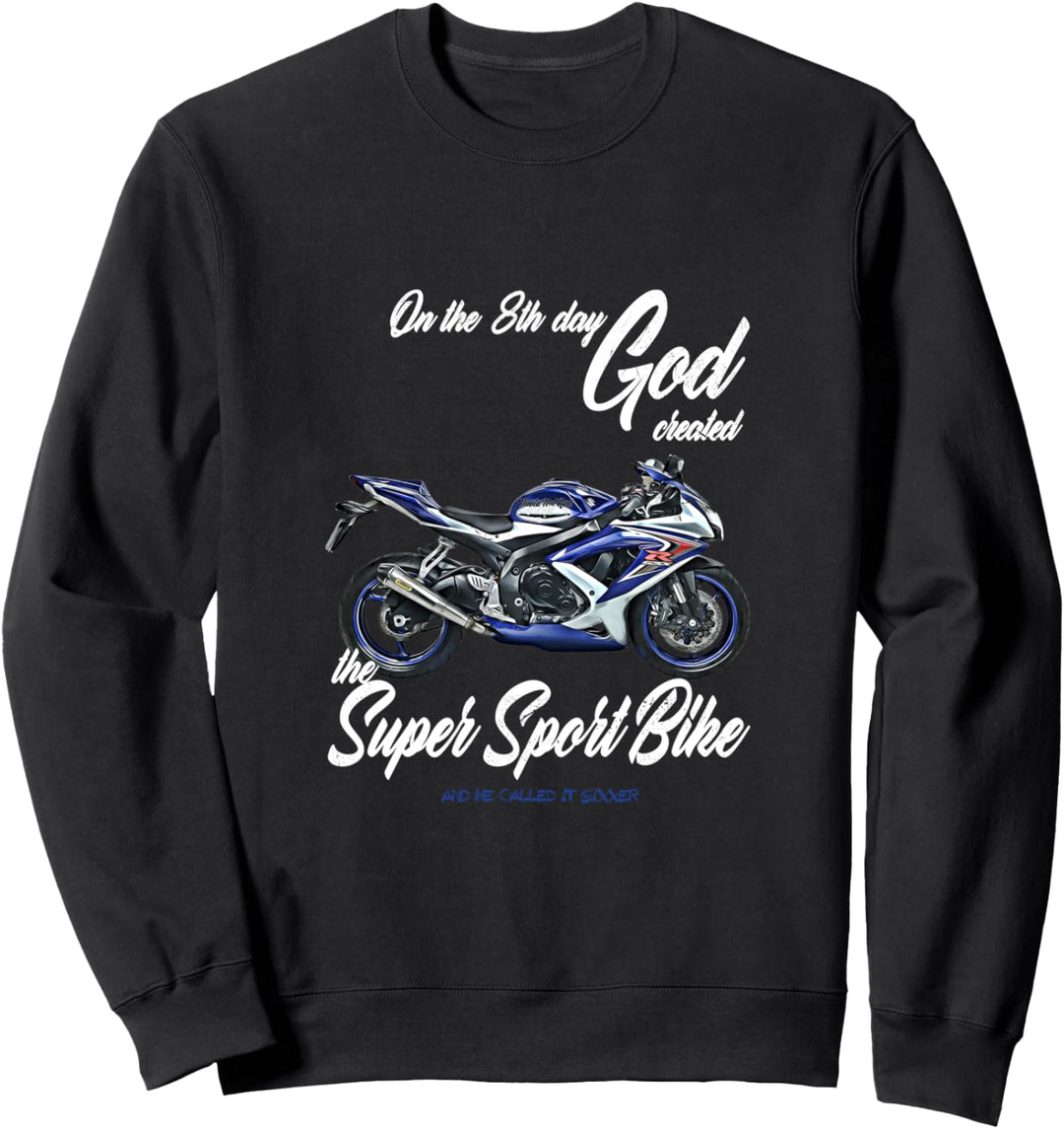 Gixxer,GSXR,Road Racing,Motorcycle,Motorbike,8th day god,GSX Sweatshirt