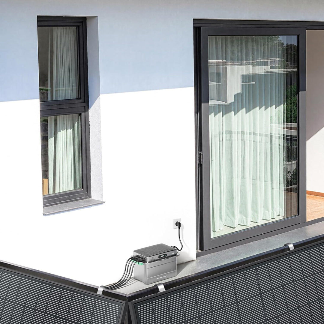 All-in-One Balkonkraftwerk mit Speicher, ZENDURE SolarFlow 800 Plus Photovoltaik Speicher mit Batter