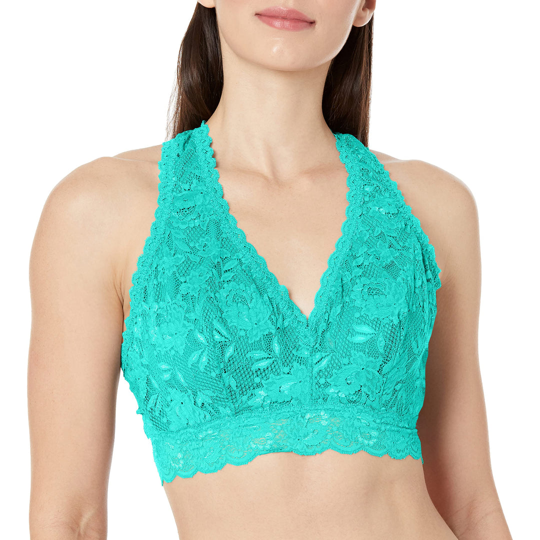 Cosabella Damen Never Say Never Curvy Racie Racerback Bralette Plunge-BH M Andamanensee, M Andamanen