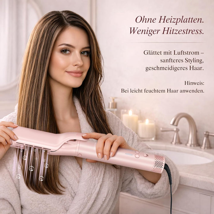 5-in-1 Airstyler, Set mit Air-Glätteisen & Auto-Wrap Lockenaufsätzen, PARWIN PRO BEAUTY MaxAIR 2.0 M