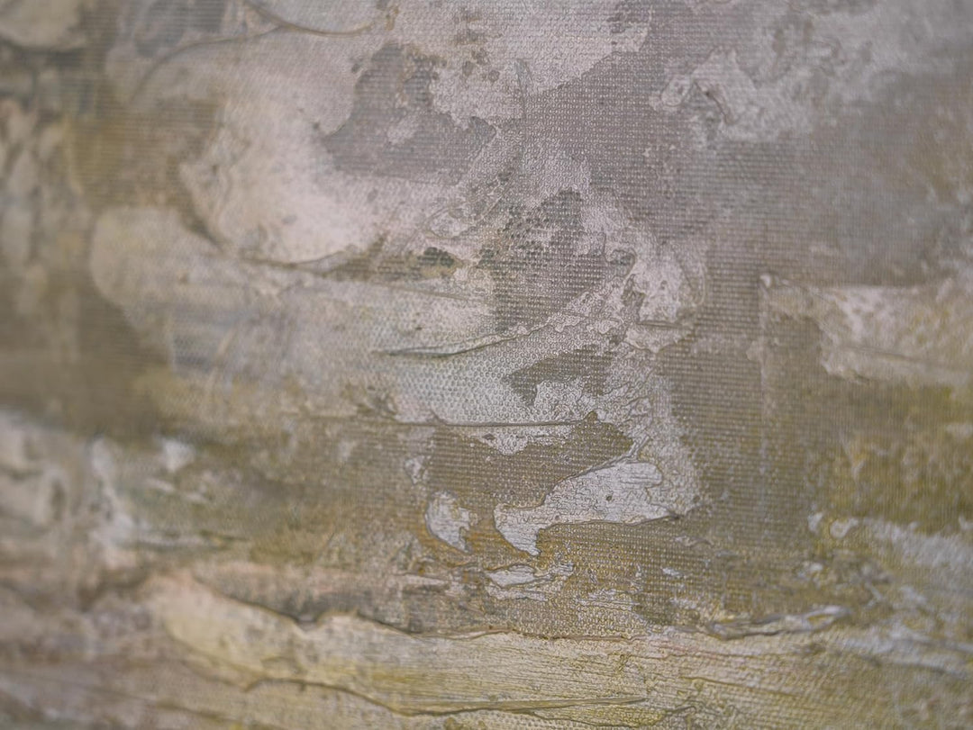 YS-Art XXL Abstrakt Fluoreszierendes selbst leuchtendes Acryl 3D Gemälde auf Leinwand Echo der Natur