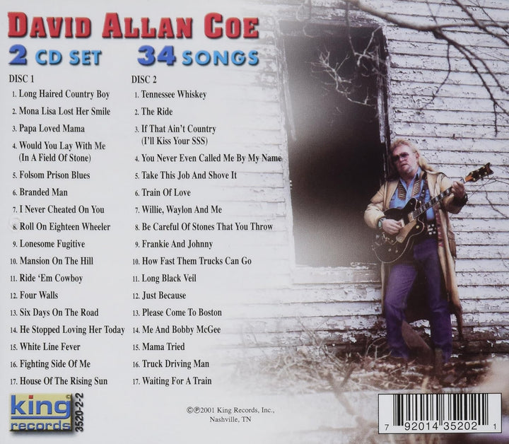 The Original Outlaw Of Country Music, Audio-CD