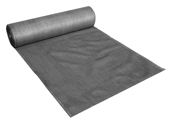EXCOLO Schattiernetz 2x100m grau anthrazit – 150 g/m² HDPE Windschutz Sichtschutz Zaunblende Bauzaun