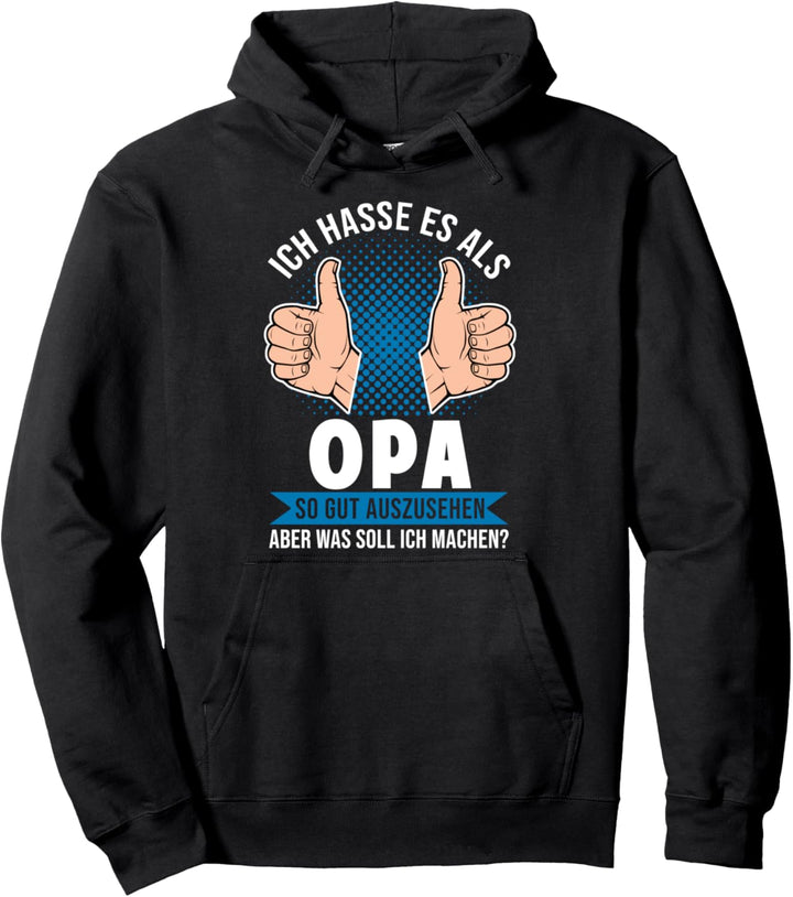 Lustiger Opa Spruch Kleidung Enkelin Enkel Grossvater Opa Pullover Hoodie