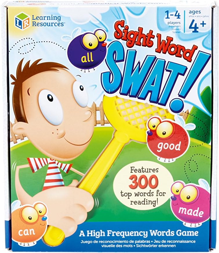 Learning Resources Sichtwörter-Fliegenklatsche Einzelbett, Einzelbett