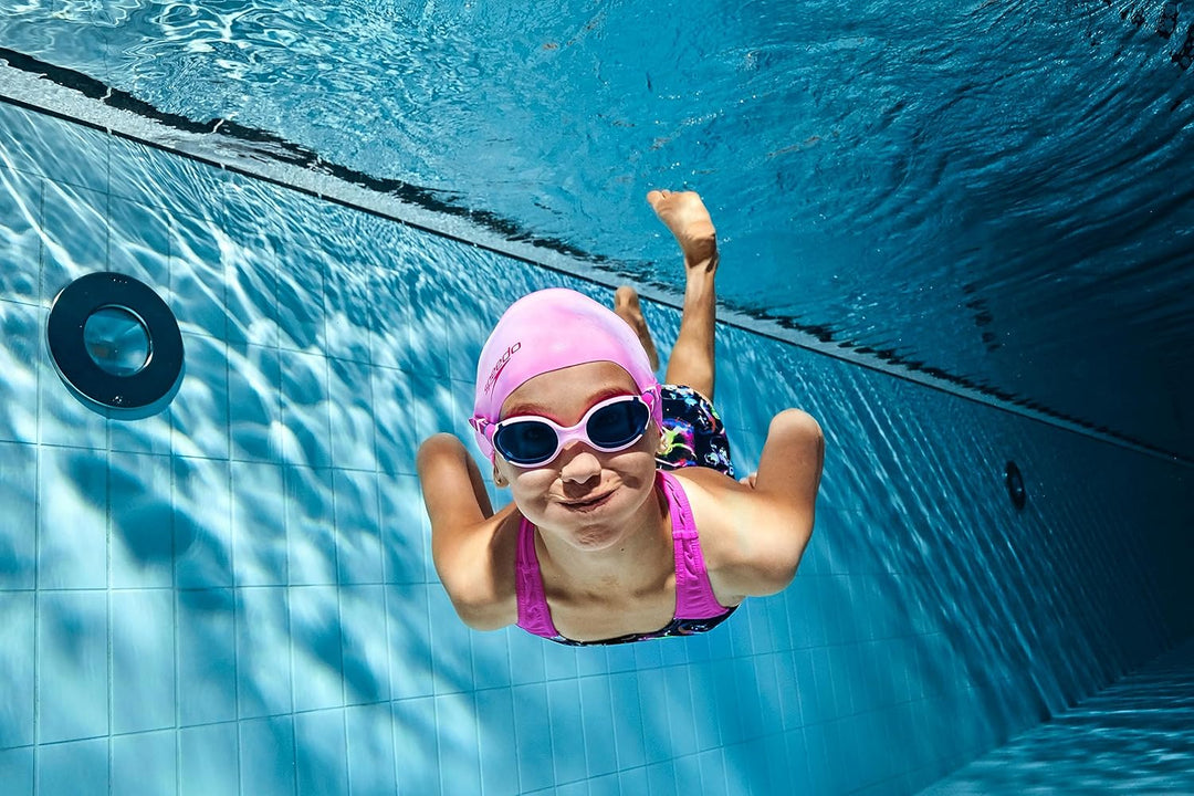 Speedo Unisex Kinder Biofuse 2.0 Schwimmbrille Einheitsgrösse Flamingo Rosa/Electric Rosa/Blau, Einh