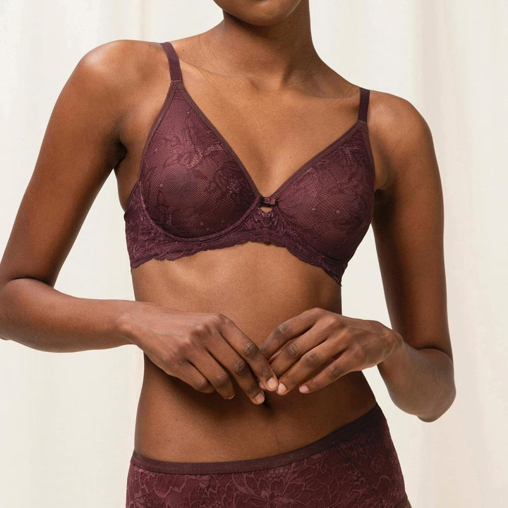 Triumph Damen Minimizer-BH Amourette Charm W02, mit Bügel, ohne Polsterung, Verstellbare Träger 65F