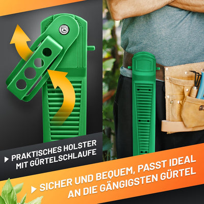 GRÜNTEK Gartensäge BARRAKUDA 300 mm, Baumsäge, Impuls gehärtete aggressive Spezial-Zahnung, Handsäge