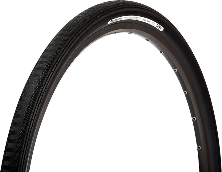panaracer GravelKing Semi Slick Faltreifen // 43-622 (700x43C) TLC schwarz / schwarz, schwarz / schw