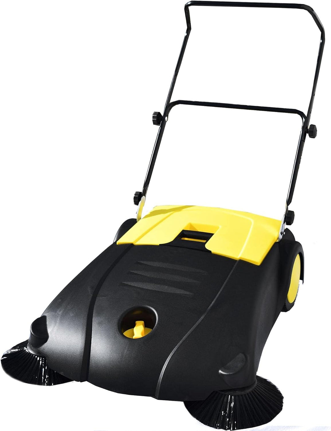 Syntrox Germany Kehrmaschine mit 2 Kehrbürsten 80 cm